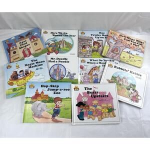 Magic Castle Readers Childs World Hardcover by Jane Moncure Vintage Lot Of 10